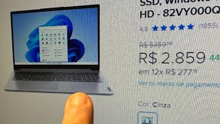 CHOCADO O Melhor é mais BARATO Notebook do Brasil Core I5 SSD de 512 GB [upl. by Adlez]