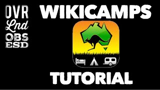 Using wikicamps to plan your camping and travel in Australia TUTORIAL [upl. by Grussing]