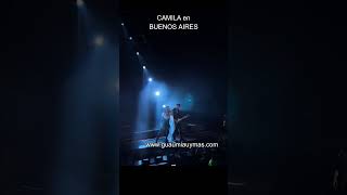 CAMILA en Buenos Aires Argentina cantando MIENTES y más Camila BuenosAires Mientes concierto [upl. by Champaigne]