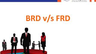 BRD vs FRD  Free Online Business Analyst Training [upl. by Anat925]