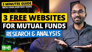 3 Free Websites For Mutual Funds Research Shortlisting and Analysis  3 Minutes Guide [upl. by Raknahs]