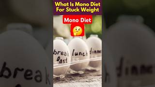 Mono Diet The Craziest Weight Loss Trend Yet shorts [upl. by Enailil]