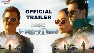 Fighter Official ConceptTrailer  Hrithik Deepika Padukone Anil Kapoor Siddharth Anand  25th Jan [upl. by Adohr396]