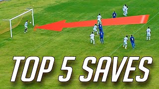 TOP 5  Best Goalkeeper Saves I WEEK 66 2015 [upl. by Yruok]