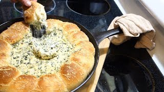 SPINACH amp ARTICHOKE RING DIP [upl. by Drofnas26]