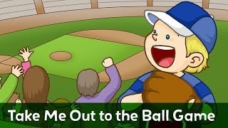 Sing Along Take Me Out to the Ball Game with lyrics by Speakaboos [upl. by Koal]