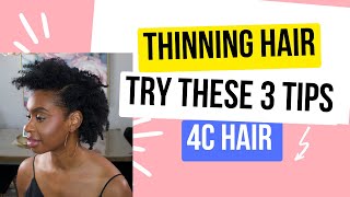 3 ways to stop hair thinning in its tracks Hormonal hair loss [upl. by Seidel560]