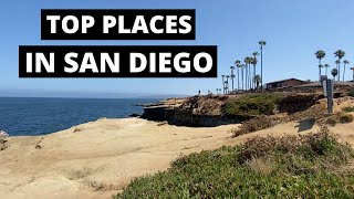 TOP PLACES IN SAN DIEGO  SUNSET CLIFFS LA JOLLA AND BALBOA PARK [upl. by Krock]