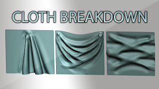 How to sculpt cloth in 3D [upl. by Nothsa949]