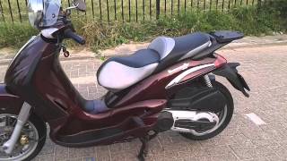 piaggio beverly 500 met akrapovic [upl. by Domenico250]