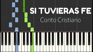 SI TUVIERAS FE  Piano Tutorial Fácil  Cómo Tocar Cumbia Cristiana Piano [upl. by Fernanda3]