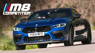 BMW M8 Competition Road Review  Carfection 4K [upl. by Ainoda]