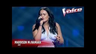 Blind Audition Maddison McNamara  Gone  The Voice Australia [upl. by Asyal]