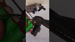 Disassembling a battery pack from a Dyson vacuum cleaner [upl. by Aenal]