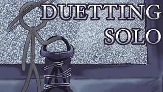 DUETTING SOLO  ANIMATION VS ANIMATOR AMV [upl. by Ahsiekrats3]