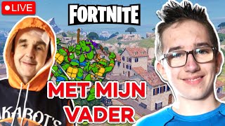 Fortnite Live met mijn Vader spelen Nederlands Doneren [upl. by Sirdna]