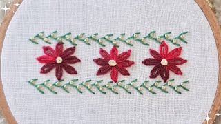 STUNNING FLOWER BORDER EMBROIDERY DESIGNS TRANSFORM YOUR PROJECTS simplyembroider [upl. by Erick]