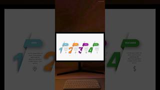 How to design infographic PowerPoint properly powerpoint tutorial morph [upl. by Ahsikat]