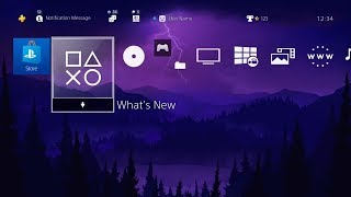 Thunderstorm  PS4 Dynamic Theme [upl. by Eggleston]