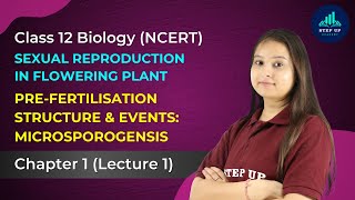 Prefertilization Structures amp Events Microsporogenesis  Chapter 1 L1  CBSE Class 12 Biology [upl. by Nibroc967]