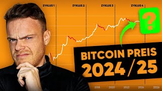 Meine Bitcoin Preis Prognose für 2024 und 2025 [upl. by Zoilla182]