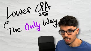 The only way to Lower CPAs and get cheaper ads [upl. by Mathew]