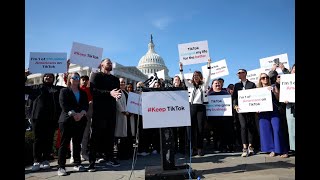 House Passes Vote to Divest TikTok [upl. by Mazel]