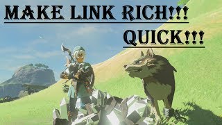 Ultimate Glitch Unlimted DiamondsRupees  Korok Seeds in 1 LocationMaster Mode Zelda BotW [upl. by Clellan]