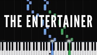 Scott Joplin  The Entertainer  Piano Tutorial [upl. by Alessig]