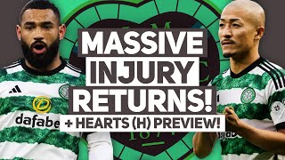 CCV AND MAEDA ARE BACK  Celtic vs Hearts  Match Preview [upl. by Aihsenyt962]