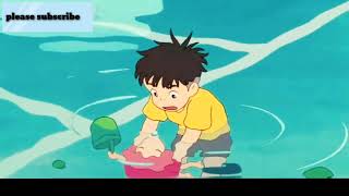 Ponyo 2008 Japanese Animated Movie Explained in Hindi [upl. by Ahsenik]