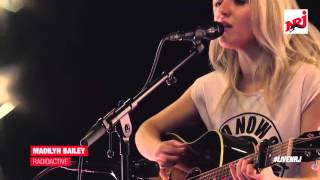 Madilyn Bailey  Radioactive  Live NRJ [upl. by Iniretake]