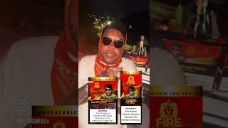 Vybz kartel bigging up ​Ninga Man and shabba while promoting vybz grabba barbzadventure vybzkartel [upl. by Llekcir]