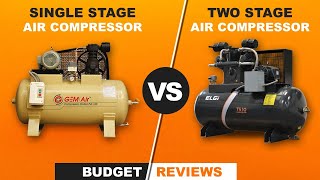 Single Stage vs Two Stage Air Compressors  The Difference You Should Know [upl. by Hiett]