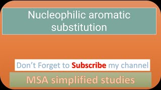 Nucleophilic Aromatic Substitution  POC [upl. by Zamora387]