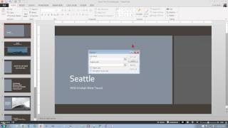 PowerPoint 2013 Go Project 1B part 1 of 2 [upl. by Enenaej]