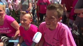 Klaar voor de Giro We zitten hier al vanaf kwart  RTL NIEUWS [upl. by Hazeghi]