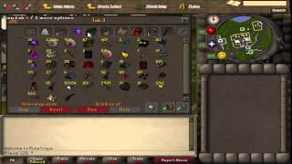 OSRS A level 126 bank video [upl. by Airetas]