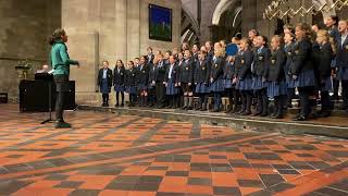 A New Star  HCJS perform at Herefordshire Schools Advent Carol Service 2023 [upl. by Killian]