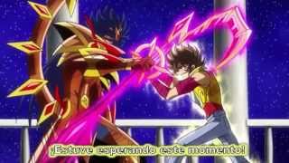 Saint Seiya Omega  Seiya VS Saturno [upl. by Scarface]