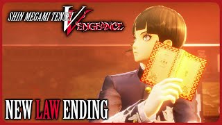 Shin Megami Tensei V Vengeance  Final Bosses amp New Law Ending [upl. by Nosauq560]