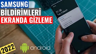 SAMSUNG GELEN MESAJLAR EKRANDA GÖRÜNMESİN GÜNCEL VERSİYON Android [upl. by Witte]