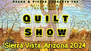 The Beautiful Quilt Show of Sierra Vista Arizona 2024 [upl. by Eerbua]