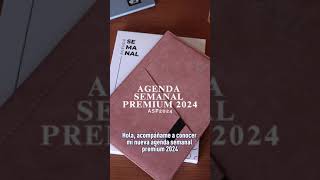 AGENDA SEMANAL PREMIUM 2024  ASP2024 [upl. by Greysun]