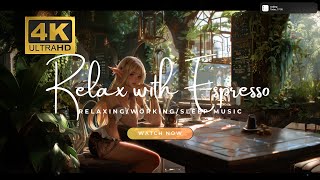 Sunday Morning Coffee Shop with Lofi Music  Relax Study Work ASMR [upl. by Lanoil456]