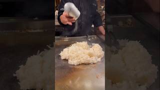 ASMR Hibachi Grill Vibes Sensational Fried Rice Cooking [upl. by Cirone]