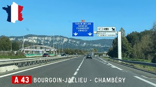 France F A43 Bourgoin  Chambéry [upl. by Nrublim]