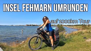 Insel Fehmarn mit dem Rad umrunden  auf dem Ostseeküstenradweg unterwegs  1000km Tour [upl. by Silvie]