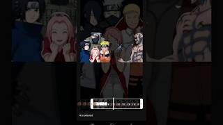 TEAM 7 VS HANAMI FROM JJK naruto anime [upl. by Nnainot]