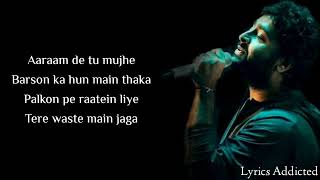 Saanson Ko jeene Ka Ishara Mil Gaya Full Song Arijit SinghZID Song [upl. by Lirrad]